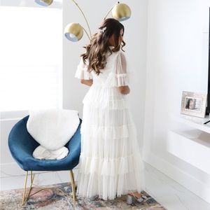WHIMSICAL DRESS IN WHITE IVY CITY AND CO